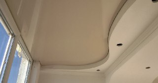 Натяжной потолок на балкон Новый Уренгой, цена 6239 руб.
